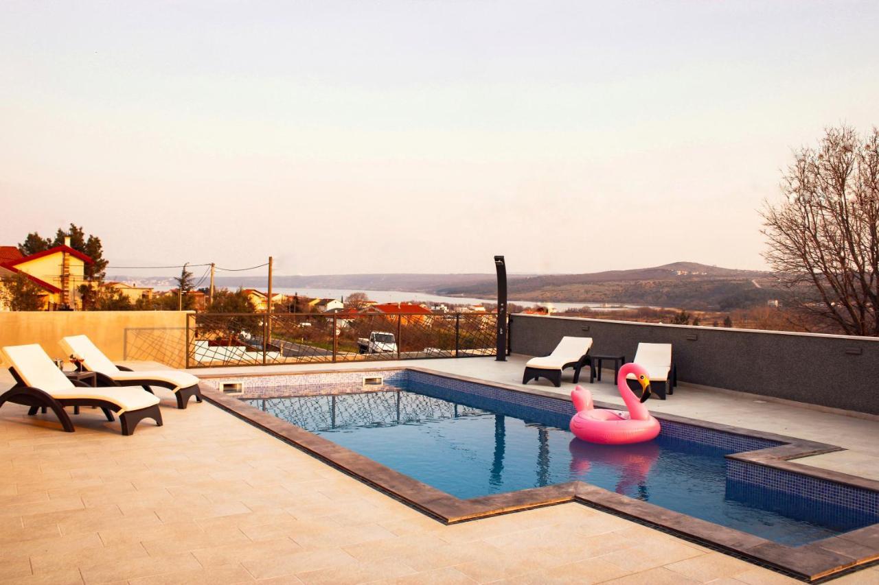 Villa Valf Posedarje Exterior foto
